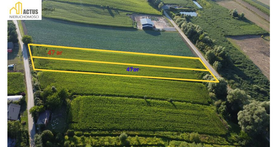 krakowski, Igołomia-Wawrzeńczyce, Stręgoborzyce, Działka 47 ar Stręgoborzyce