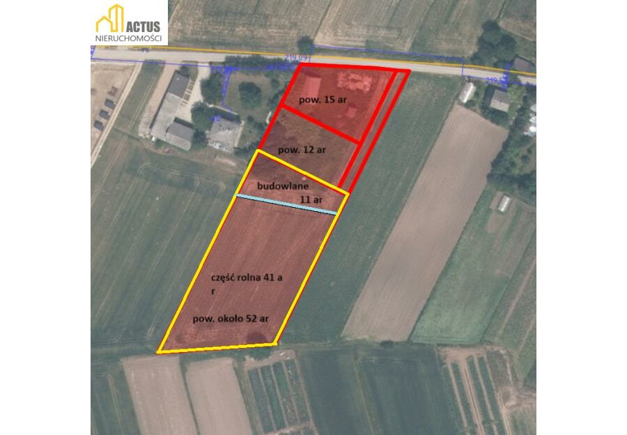 krakowski, Igołomia-Wawrzeńczyce, Stręgoborzyce, Działka 52 ar z widokiem na Tatry