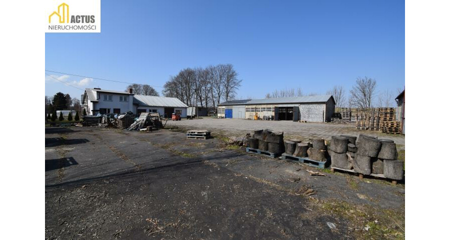 proszowicki, Nowe Brzesko, Hebdów, Nieruchomość Komercyjna z Halą i Pow. Biurową